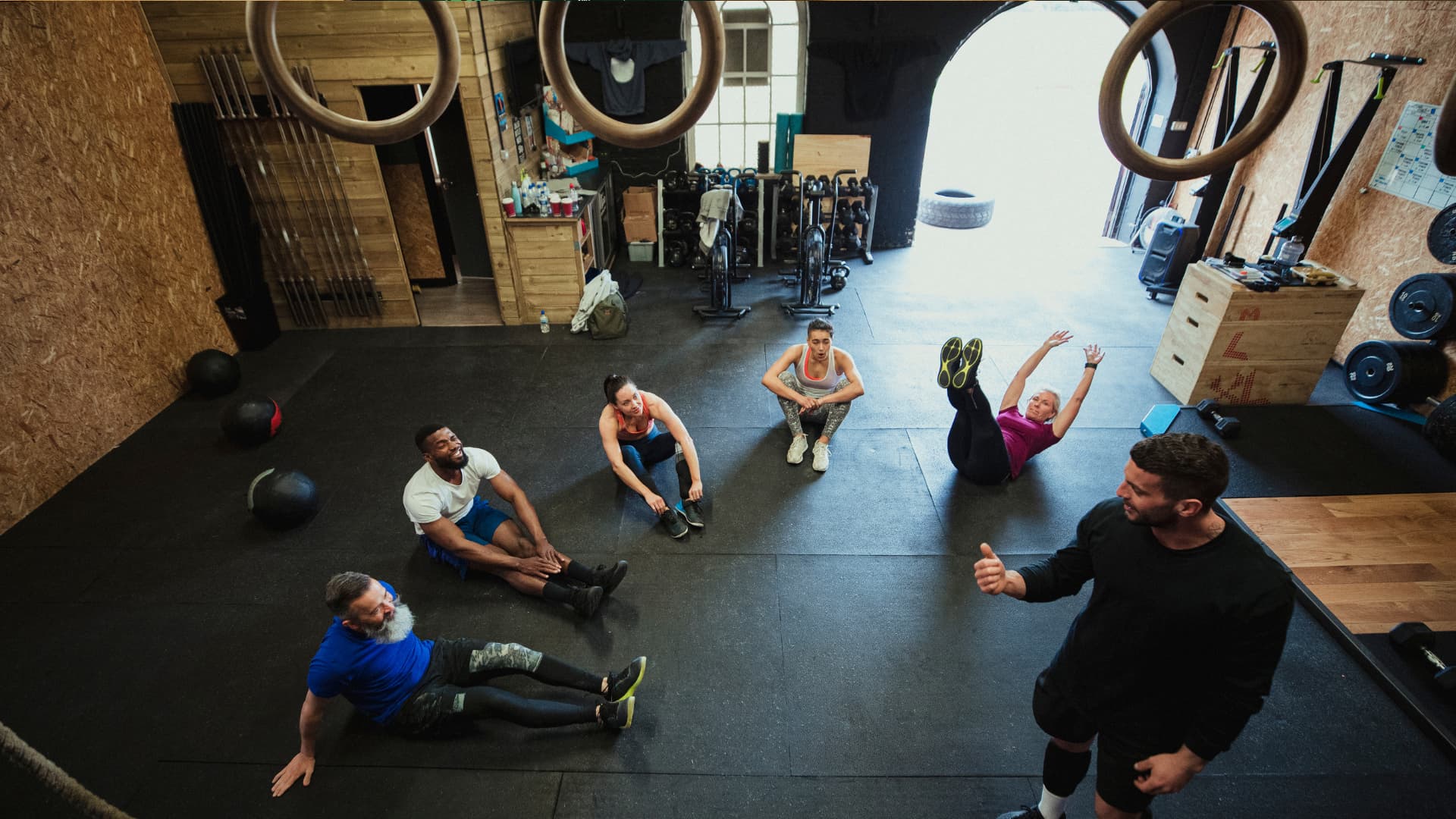 fitness coach coaching.